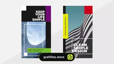 پروژه افترافکت استوری اینستاگرام Square Instagram Stories