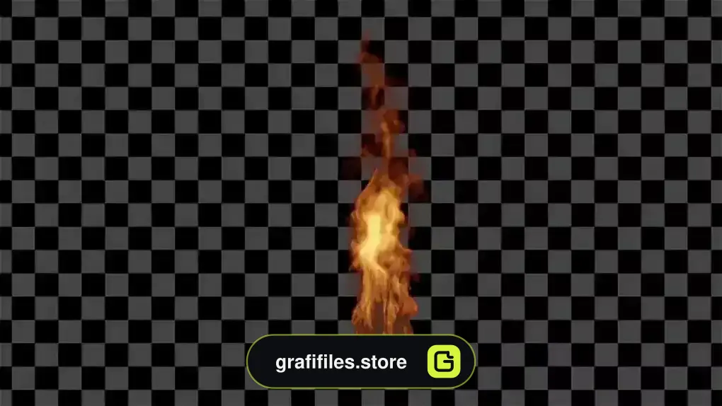 فوتیج آتش و دود Surface Fire And Smoke Overlays