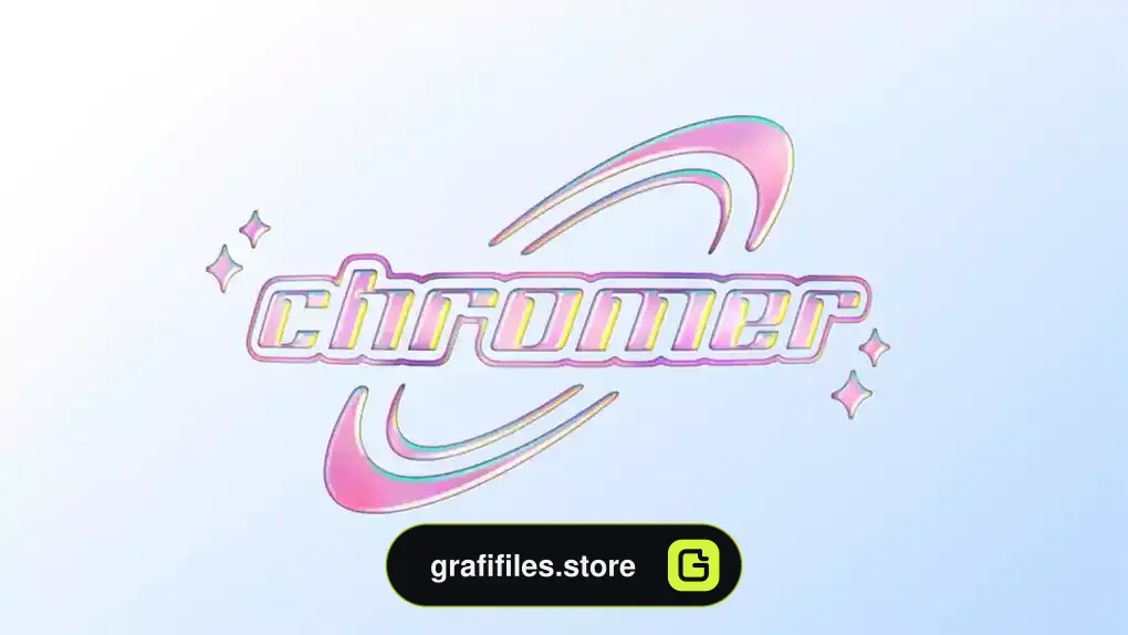 پروژه افترافکت لوگو و تایتل تکنولوژی Techno Chrome Title & Logo