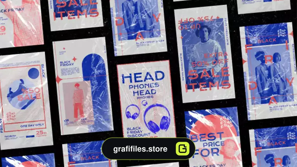 پروژه افترافکت پست و استوری فروش فوق العاده Trendy Urban Sale Post & Stories