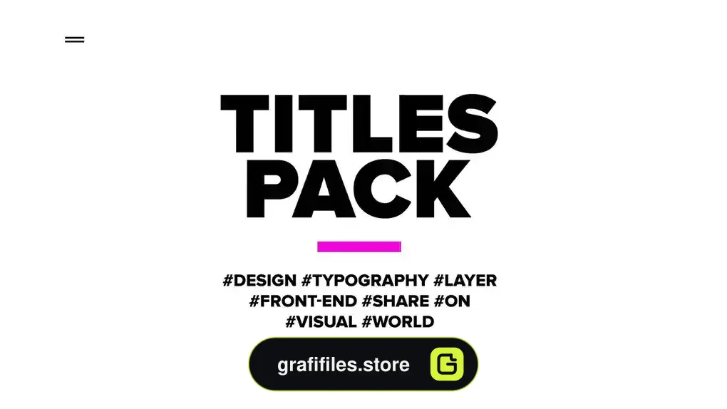 پروژه افترافکت تایپوگرافی Typography Toolkit 4.0