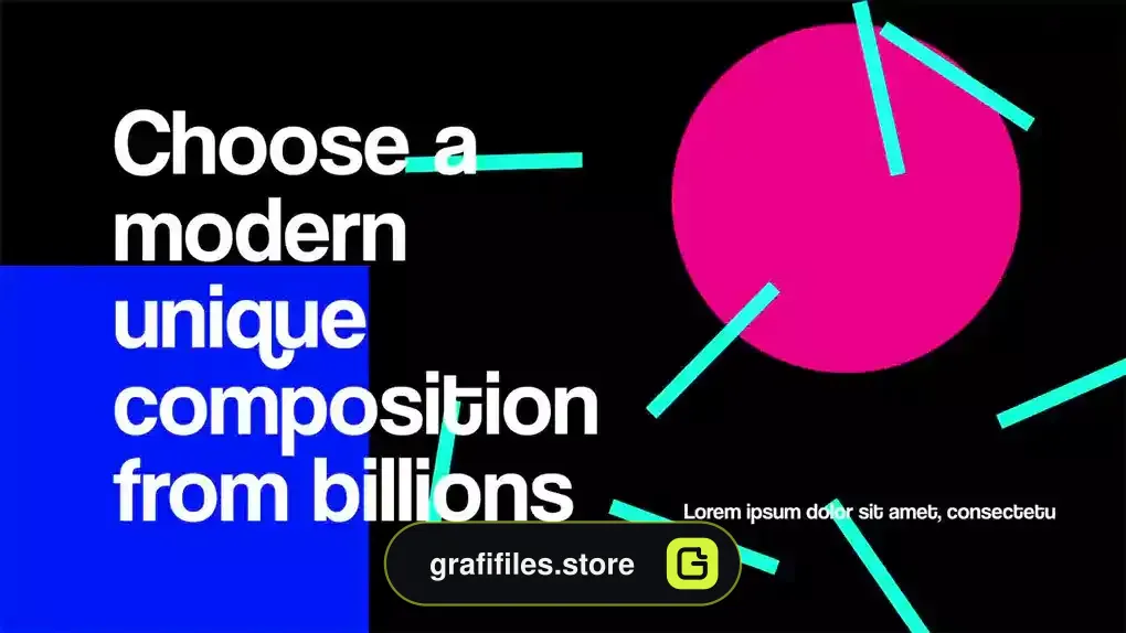 پروژه افترافکت Unique Graphics