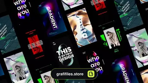 پروژه افترافکت استوری اینستاگرام Unique Stories