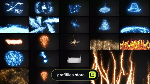 ترانزیشن جلوه های ویژه اکشن VFX Action Elements And Transitions