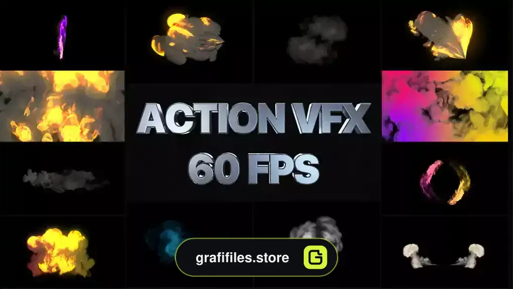 پروژه افترافکت جلوه های ویژه VFX Elements