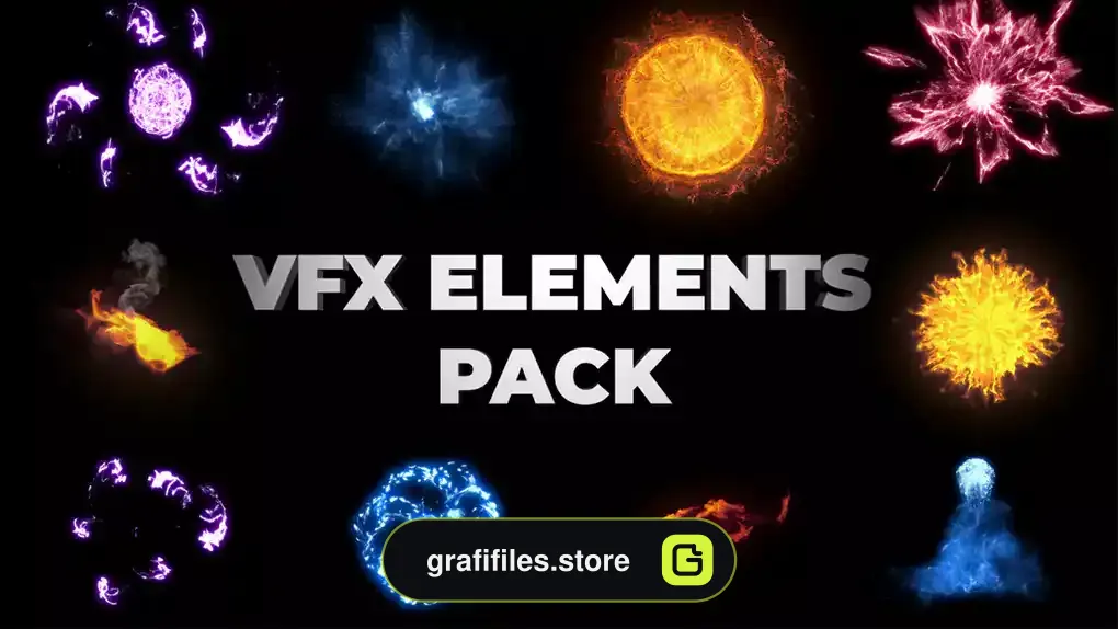 پروژه افترافکت جلوه ویژه انرژی VFX Energy Elements