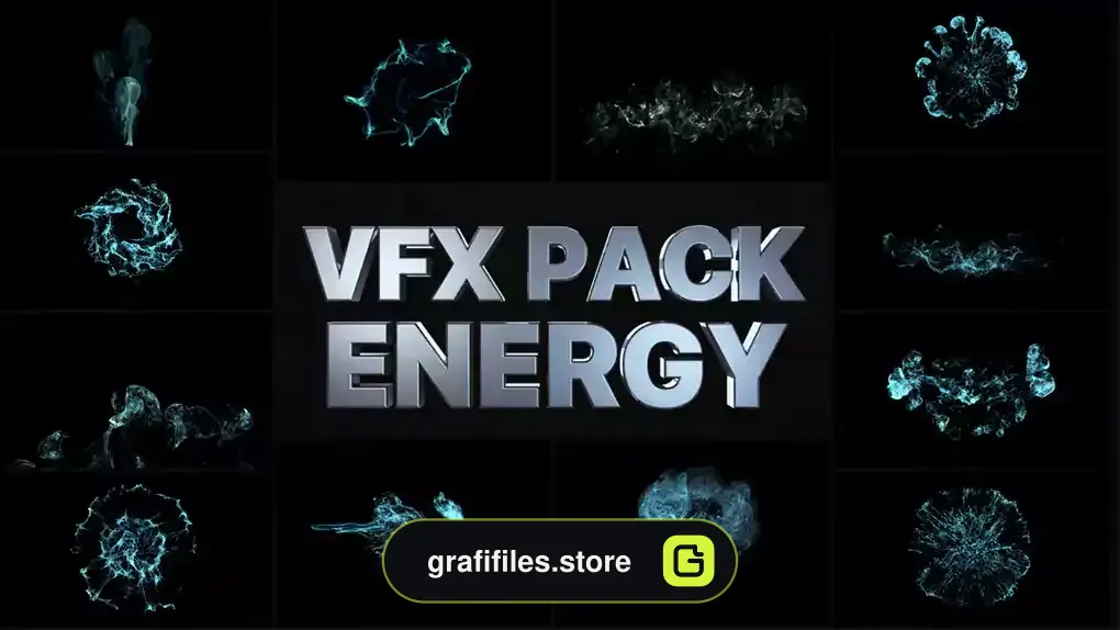 پروژه افترافکت جلوه های ویژه انرژی VFX Energy Elements