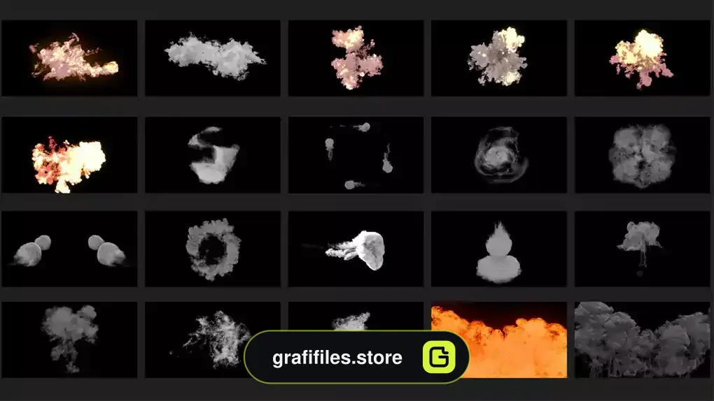 پک جلوه های ویژه VFX Explosions Pack