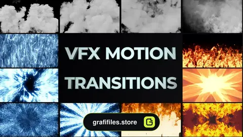 ترانزیشن افترافکت جلوه های ویژه VFX Motion Transitions