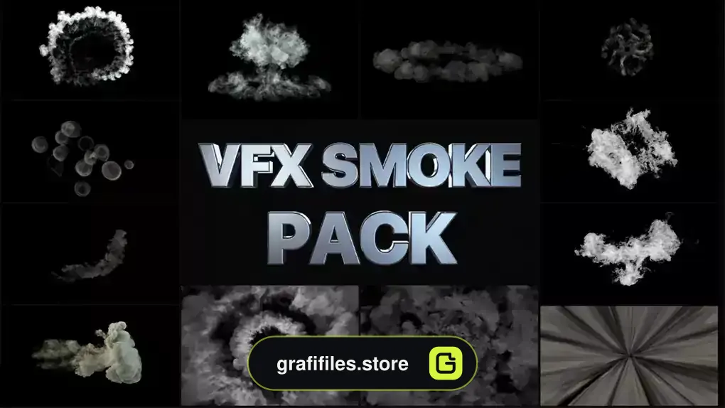 پروژه افترافکت جلوه ویژه دود VFX Smoke Effects