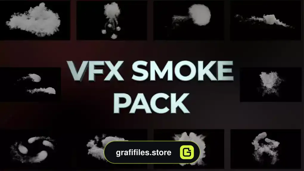 پروژه افترافکت جلوه ویژه دود VFX Smoke Pack