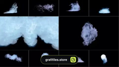 فوتیج مه و یخبندان زمستانی Winter Frost And Fog Pack