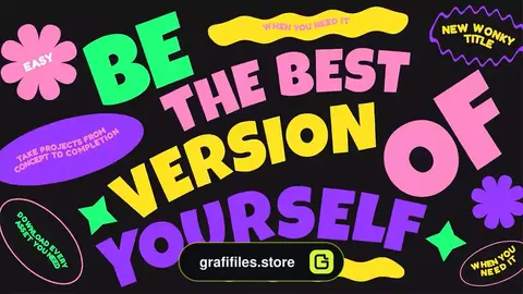 پروژه افترافکت تایتل Wonky Titles