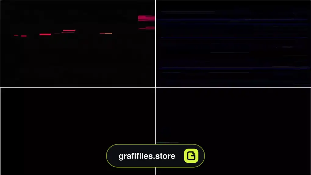 دانلود 10 پریست افترافکت افکت گلیچ Glitch Effect