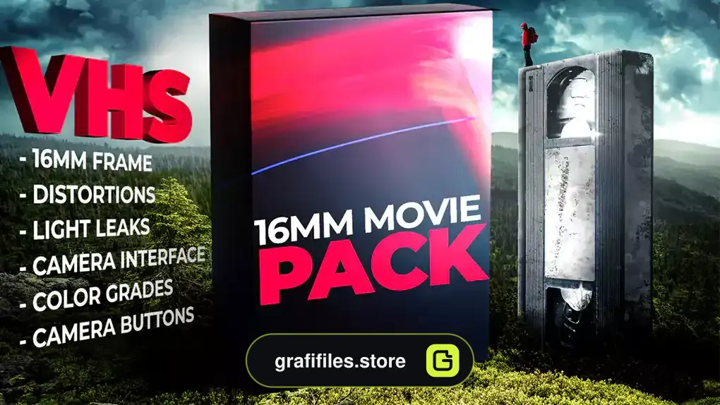 پریست پریمیر افکت فیلم 16 میلیمتری 16mm Movie Effects