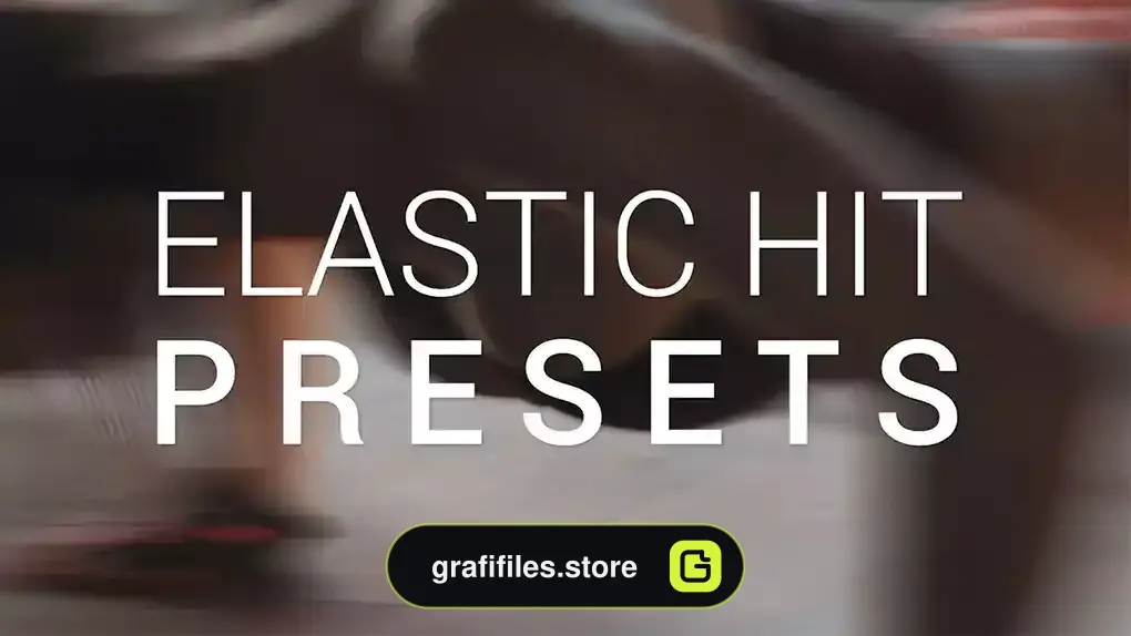 پریست پریمیر افکت ضربه الاستیک Elastic Hit Presets