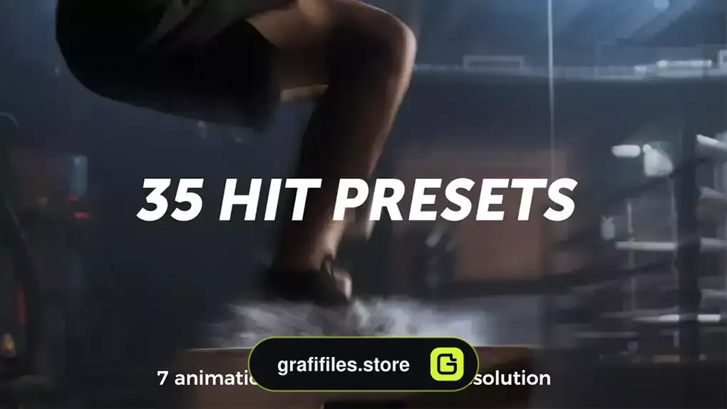 پریست پریمیر افکت ضربه Hit Presets