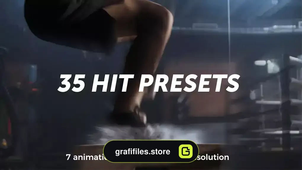پریست افترافکت ضربه Hit Presets