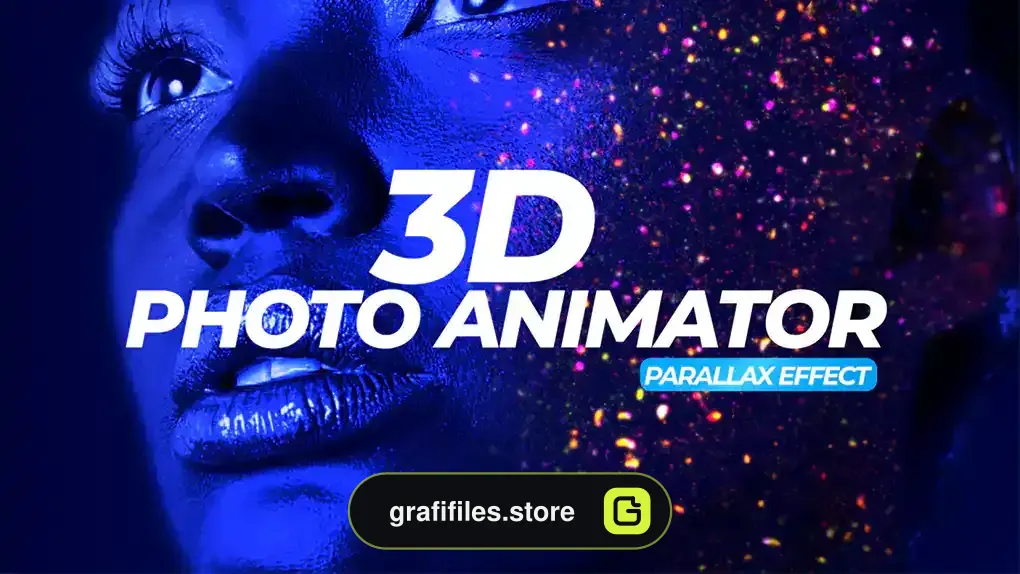 پریست افترافکت انیماتور عکس سه بعدی 3D Photo Animator