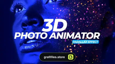 پریست افترافکت انیماتور عکس سه بعدی 3D Photo Animator