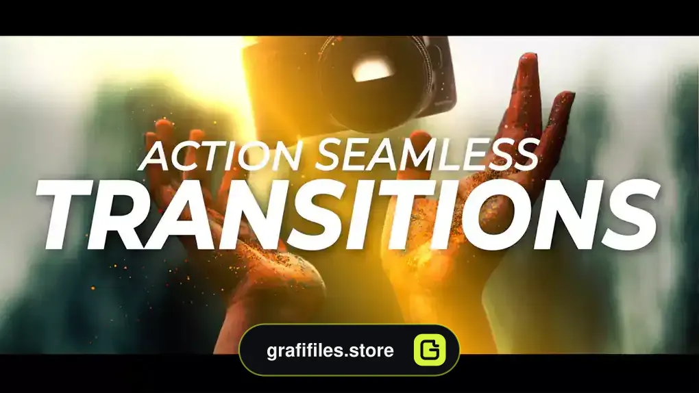 پریست افترافکت ترانزیشن اکشن Action Seamless Transitions