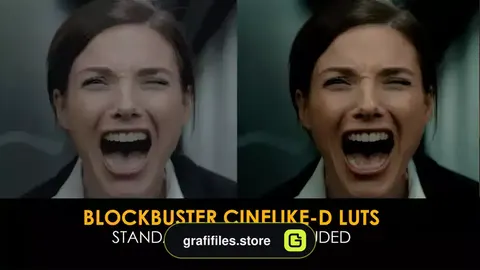 دانلود 20 پریست افترافکت اصلاح رنگ Blockbuster Cinelike-D And Standard Luts