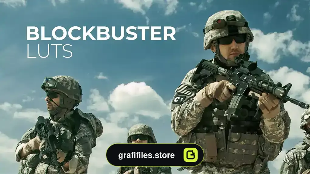 پریست پریمیر رنگ فیلم Blockbuster Luts