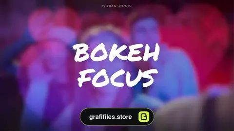پریست افترافکت ترانزیشن فوکوس بوکه Bokeh Focus Transitions
