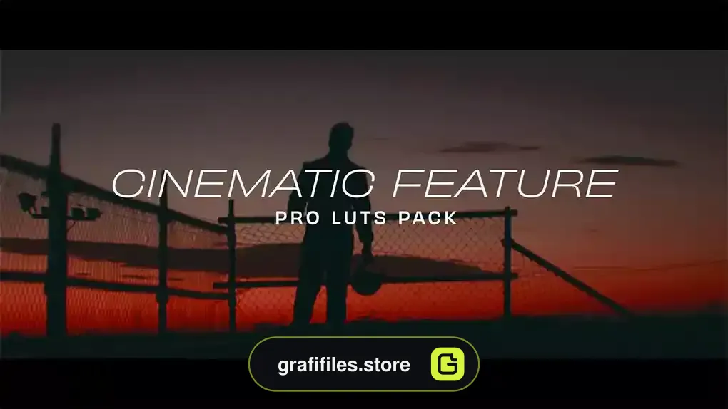 پریست افترافکت اصلاح رنگ سینمایی Cinematic Feature Pro LUTs