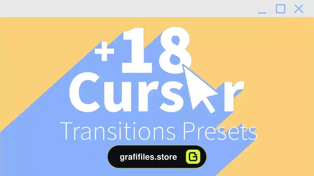 دانلود 18 پریست پریمیر ترانزیشن مکان نما کامپیوتر Computer Cursor Transitions Presets 2