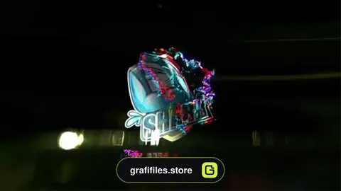 پروژه افترافکت لوگو نئون Cyber Neon Logo Reveal