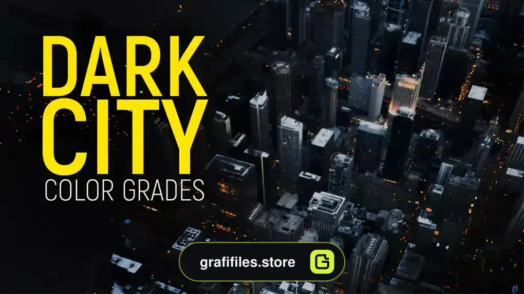 پریست رنگ شهر تاریک افترافکت Dark City Color Grades