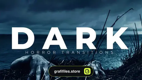 پریست افترافکت ترانزیشن ترسناک Dark Horror Transitions