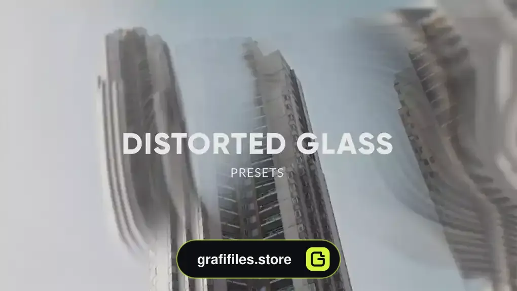 پریست افترافکت Distorted Glass