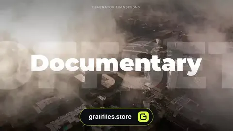 پریست افترافکت ترانزیشن Documentary Offset Transitions