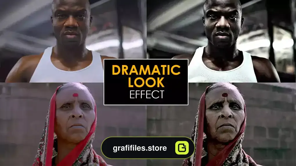 پریست افترافکت افکت رنگ دراماتیک Dramatic Look Effects