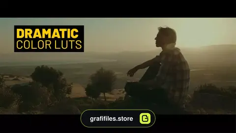 پریست رنگ دراماتیک افترافکت Dramatic LUTs