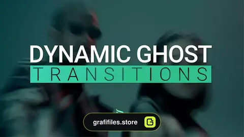 پریست پریمیر ترانزیشن افکت شبح Dynamic Ghost Transitions