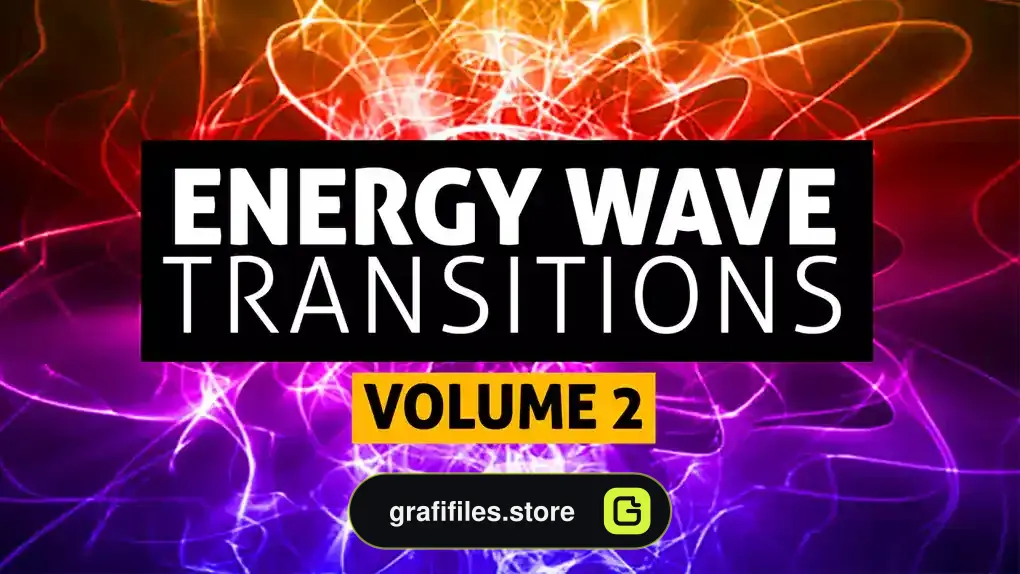پریست افترافکت ترانزیشن موج انرژی Energy Wave Transitions Vol2