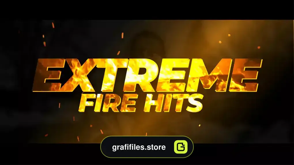 پریست افترافکت افکت آتش سوزی Extreme Fire Hits