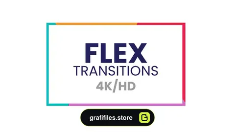 پریست افترافکت ترانزیشن Flex Transitions