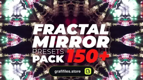 پریست افترافکت افکت عکس آینه فراکتال Fractal Mirror Presets
