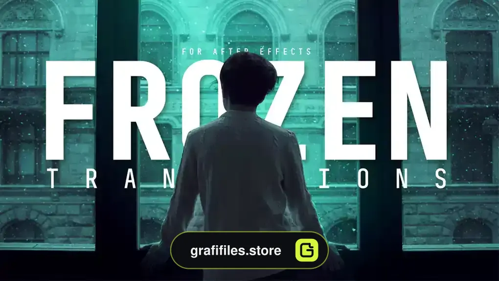 پریست افترافکت ترانزیشن یخ زدگی Frozen Transitions