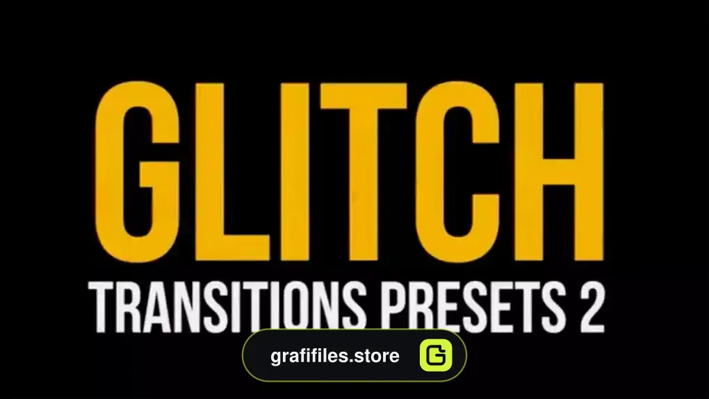 پریست پریمیر ترانزیشن گلیچ Glitch Transitions Presets 2
