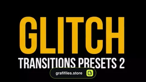 پریست پریمیر ترانزیشن گلیچ Glitch Transitions Presets 2