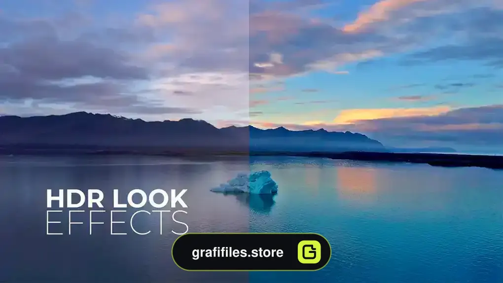 پریست افترافکت افکت رنگ اچ دی آر HDR Look Effects