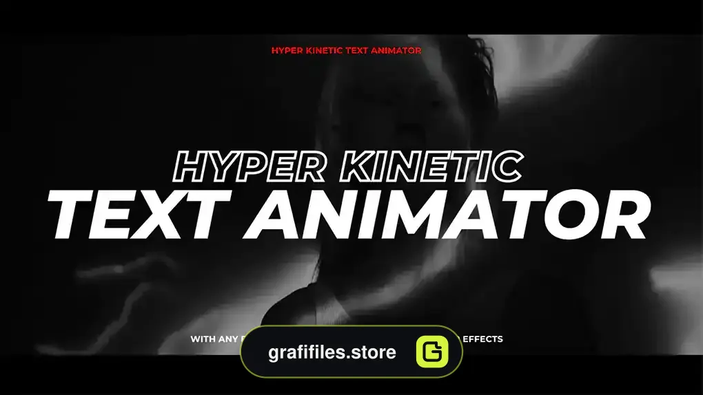 پریست متن افترافکت Hyper Kinetic Text Animator