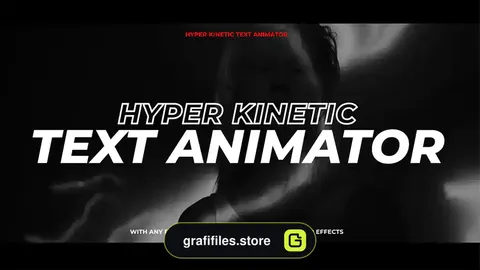 پریست متن افترافکت Hyper Kinetic Text Animator