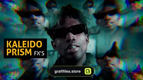 پریست افترافکت افکت منشوری Kaleido Prism Effects