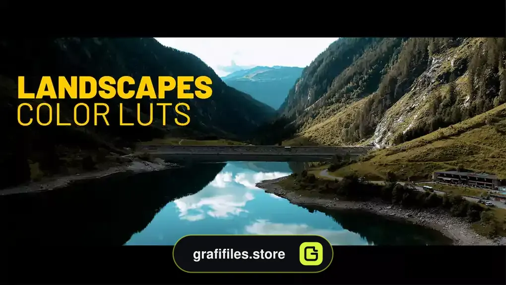 پریست رنگ لنداسکیپ افترافکت Landscapes LUTs